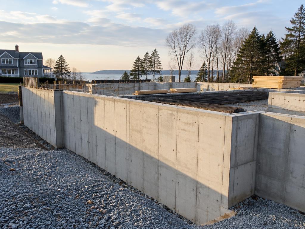 New Canaan foundation walls